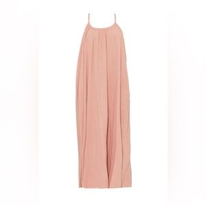 PLT Pink Woven Strap Detail Maxi Dress